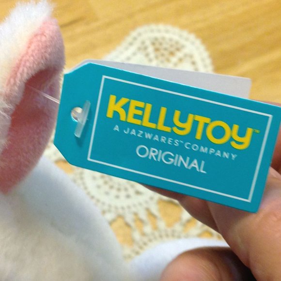 Plush Stuffed Easter Cow, Kelly Toys, New - Picture 4 of 7